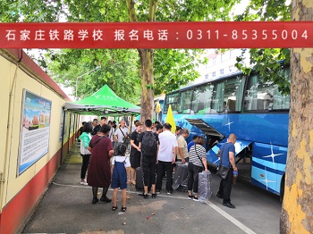 石家莊鐵路職業技工學校2018新生報到現場 校園環境 第3張