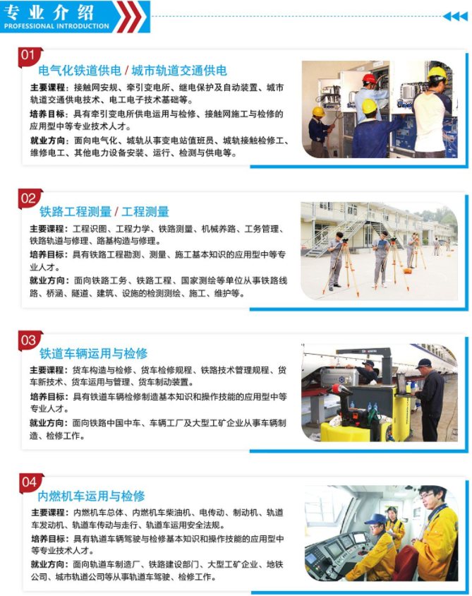 石家莊鐵路高級(jí)技工學(xué)校2026年招生專業(yè)詳解 專業(yè)介紹 第1張 石家莊鐵路高級(jí)技工學(xué)校2026年招生專業(yè)詳解 專業(yè)介紹 第1張